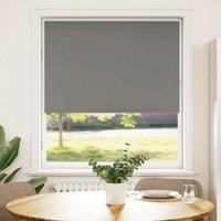 Berkfield Home Roller Blind Blackout Grey 90x150 cm Fabric Width 85.7 cm Polyester