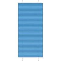 Berkfield Home Pleated Blind Blue 100x200 cm Fabric Width 99.4 cm Polyester