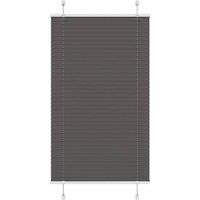 Berkfield Home Pleated Blind Black 80x100 cm Fabric Width 79.4 cm Polyester