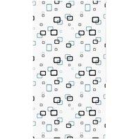 Berkfield Home Shower Roller Blind 120x240 cm Fabric Width 116 cm in White