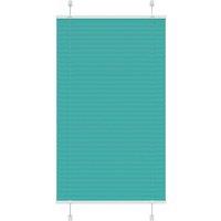 Berkfield Home Pleated Blind Petrol Green 80x100 cm Fabric Width 79.4 cm Polyester