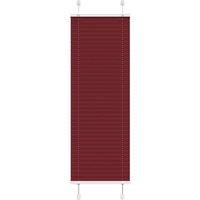 Pleated Blind Bordeaux Red 40x150 cm Fabric Width 39.4 cm Polyester