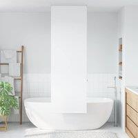 Berkfield Home Shower Roller Blind 80x240 cm Fabric Width 76 cm in White