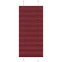 Berkfield Home Pleated Blind Bordeaux Red 55x150 cm Fabric Width 54.4 cm Polyester