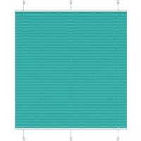 Berkfield Home Pleated Blind Petrol Green 115x100 cm Fabric Width 114.4 cm Polyester