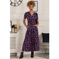 Coleen Printed Jersey Maxi Dress