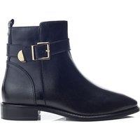 Moda In Pelle Women's 'Obernai' Leather Ankle Boots in Black | Size: 6
