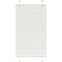 Berkfield Home Pleated Blind White 75x100 cm Fabric Width 74.4 cm Polyester