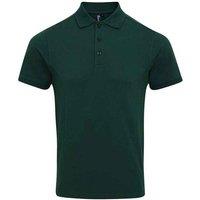 Premier Men's Coolchecker Plus Piqu Polo Shirt in Bottle Green | Size: Medium