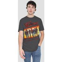 Paramount Home Entertainment Men's Warriors One Gang T-Shirt, Charcoal | Size: 3XL