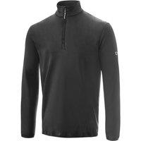 Island Green Men's Mens 'Chill Out' Golf Top Layer in Charcoal | Size: Small