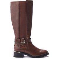 Moda In Pelle Women's 'Shanelle' Porvair Biker Boots in Tan | Size: 4