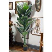 160cm Artificial Tropical Spathiphyllum Tree Fake Plant in Pot