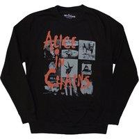Alice In Chains Men's Album Sweatshirt in Black | Size: XL
