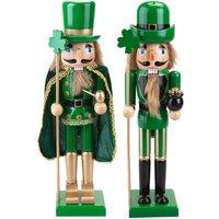 VFM e-Store Nutcracker Luck Christmas Dec Assorted Designs Green
