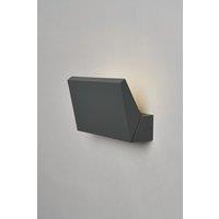 BHS Lighting Juno Adjustable Outdoor Wall Light in Dark Grey