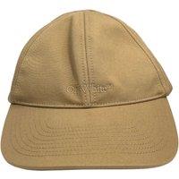 Off-White Men's Monotone Logo Baseball Cap Beige