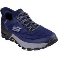 Skechers Men's Max Protect Assembly Hiking Shoes in Navy | Size: 9