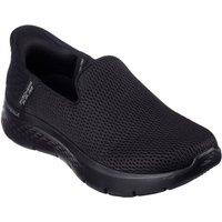 Skechers Women's Go Walk Flex Relish Trainer in Black | Size: 4