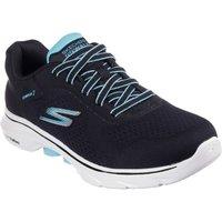 Skechers Women's GO WALK 7 - Cosmic Waves Trainers in Black | Size: 6