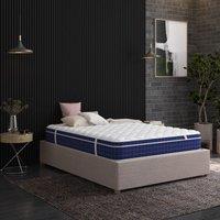 Aspire Invigorate Pocket Memory Foam Hybrid Mattress in White | Size: Small Single