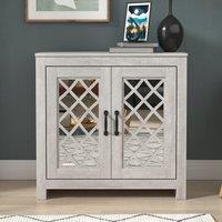 GFW Tiverton Shoe Cabinet in Grey