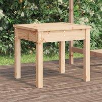 Berkfield Home Garden Bench 50x44x45 cm Solid Wood Pine in Brown | Size: 50 x 44 x 45 cm