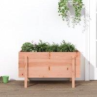 Berkfield Home Garden Raised Bed 101x50x57 cm Solid Wood Douglas in Brown | Size: 101 x 50 x 57 cm