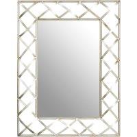 Orsina Rubia Wall Mirror in Silver
