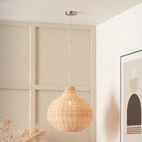 Ruma Rattan Dome Pendant Ceiling Light in Natural