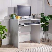 Home Source Computer Desk PC Laptop Table Home Office Study Workstation Gaming in Grey