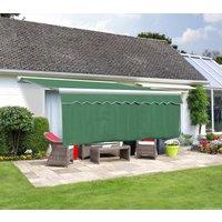 Primrose Awnings Dropdown Green Valance 1m Drop | Size: 6m