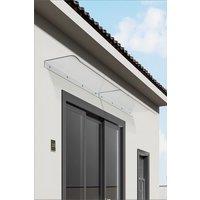 Outdoor Frosted Awning Canopy Rain Cover for Window & Door