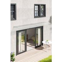 Front Door Window Frosted Awning Canopy Rain Cover
