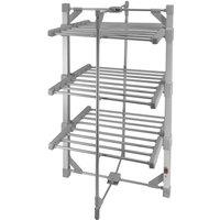 Monstershop Heated Clothes Airer in Grey