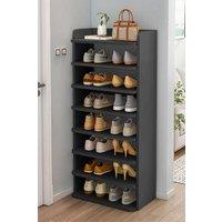 8-Tier Narrow Tall Shoes Rack for Entryway