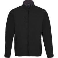 SOL'S Men's Radian Soft Shell Jacket in Black | Size: Small
