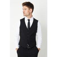 Burton Men's Black Essential Waistcoat | Size: XL