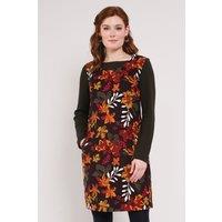 Nomads Clothing Women's Cotton Cord Pinafore Dress in Dark Brown | Size: 8