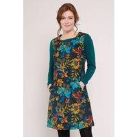 Nomads Clothing Women's Cotton Cord Pinafore Dress in Dark Grey | Size: 8