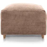Abakus Direct Jumbo Footstool Brown
