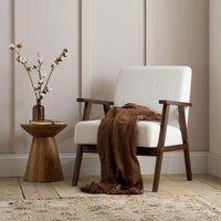 Birlea Ellwood Accent Armchair in White