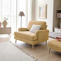 Abakus Direct Harper Armchair - Durable & Easy Clean Upholstery in Brown