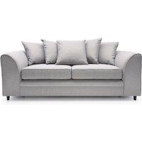 Abakus Direct Darcy 2 Seater Sofa in Smart Linen Fabric 4 colours in Light Grey