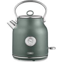 Tower 1.7L Kettle, 3KW, Renaissance, T16003FOR, Forest Green