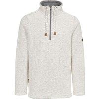 Trespass Men's Falmouthfloss Sweatshirt in Off-White | Size: Small