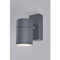 BHS Lighting Jared Anthracite Outdoor Wall Light in Dark Grey