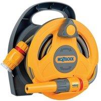 Hozelock Micro Hose Reel + 10m of 7mm Hose in Yellow