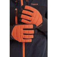TOG24 Men's 'Adventure' Ski Gloves in Orange | Size: XL