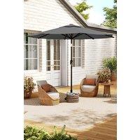 3m Outdoor Solar 24 LED Lights Patio with Crank (Base is not included)